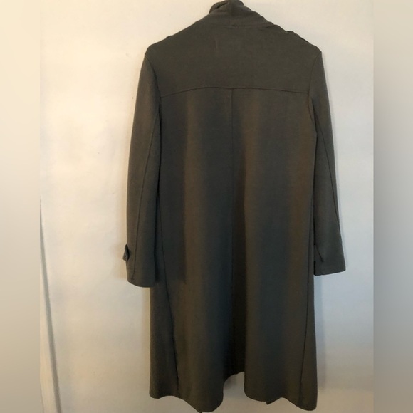 Nwt BB DAKOTA X STEVE MADDEN BB Dakota Trench Revolution Waterfall Lapel Knit Co - Picture 11 of 15